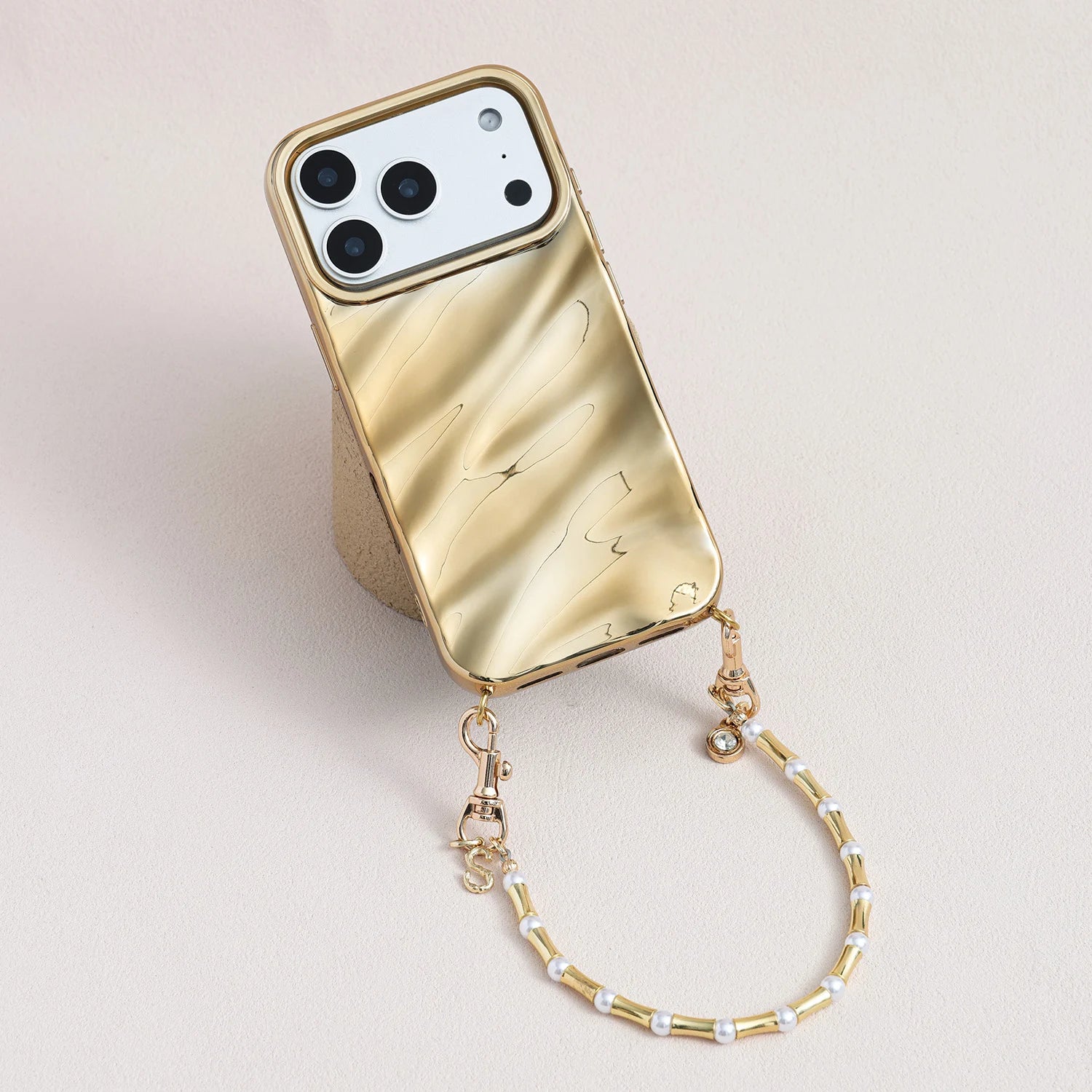 Lignum Aeterna | Mother of Pearl Bamboo iPhone Case & Strap