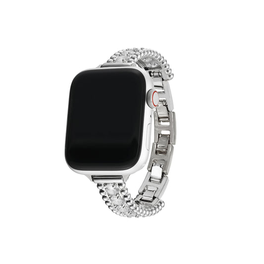 Elegant Crystal-Embellished Apple Watch Band