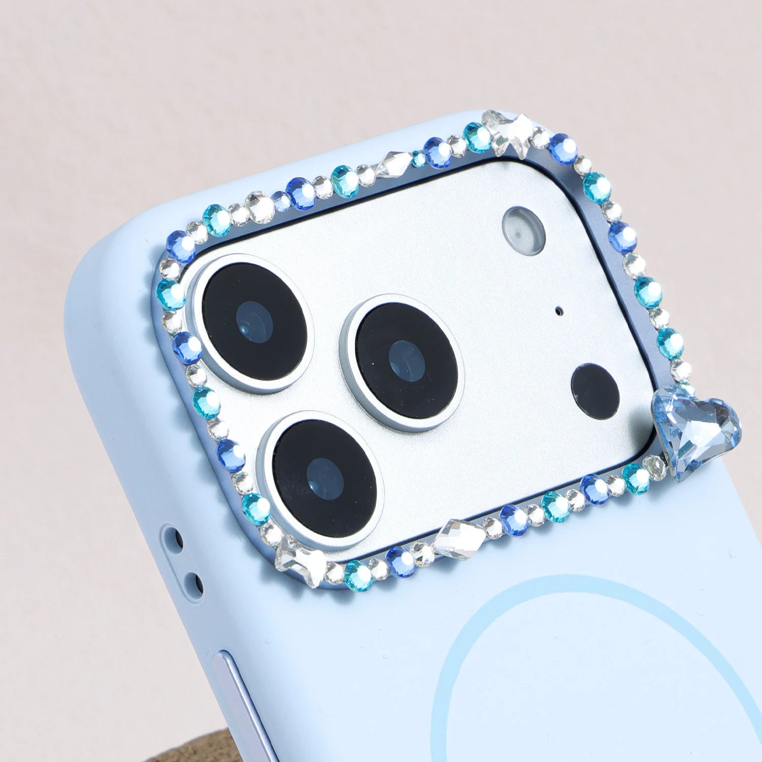 Aetheria Caelum - Crystal Halo iPhone Case