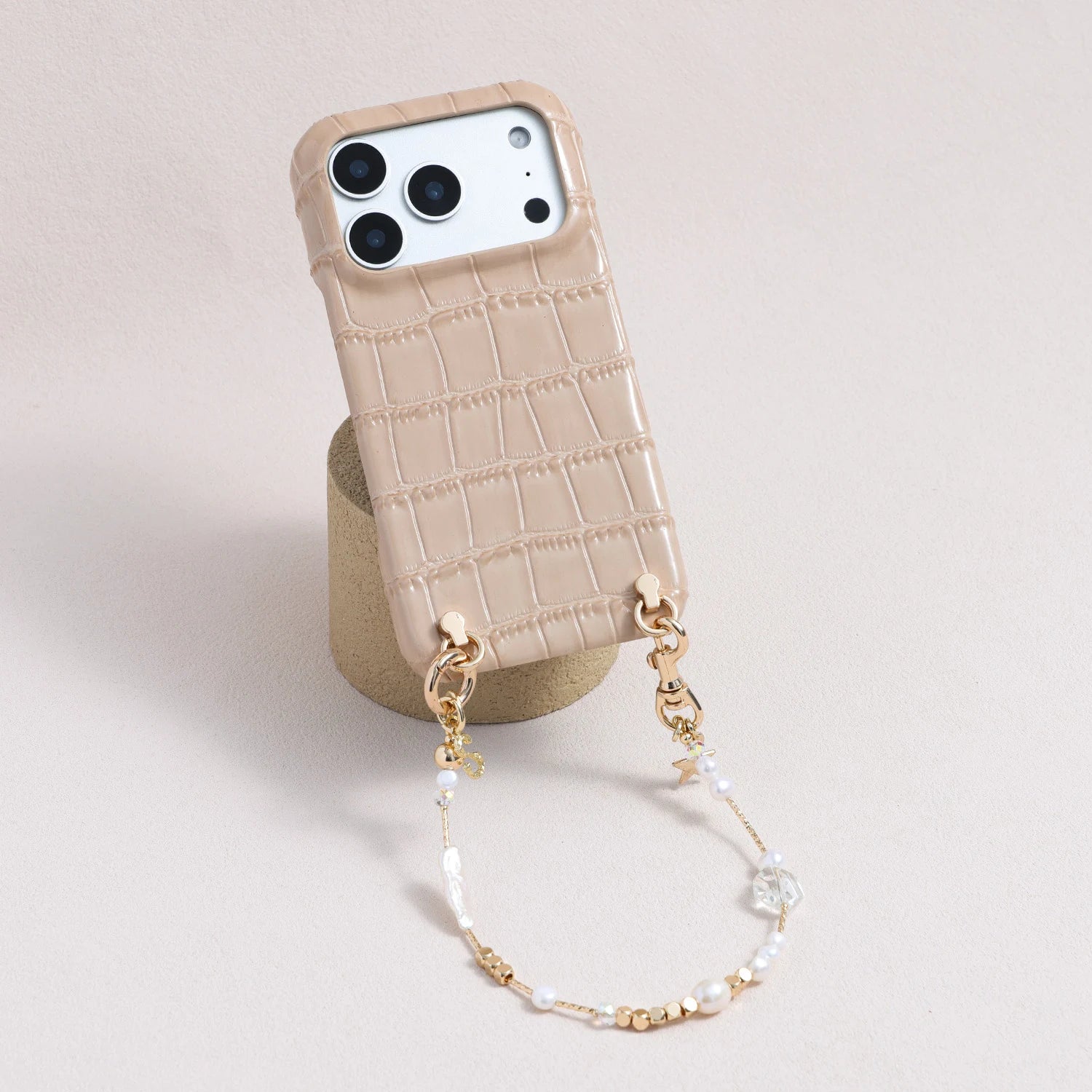 Lignum Aeterna - Pearl Bamboo iPhone Case & Strap