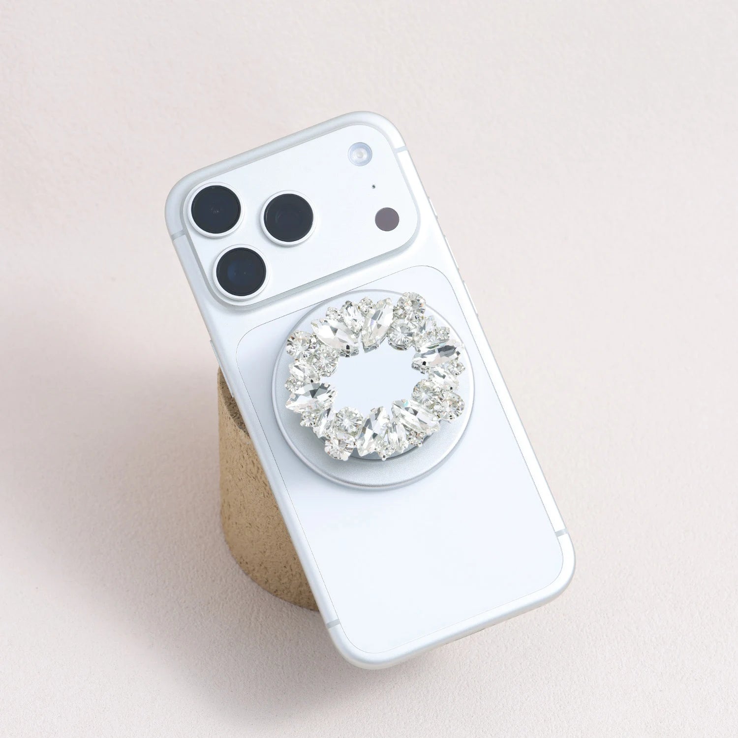 Corona Alba - Crystal Halo Phone Stand