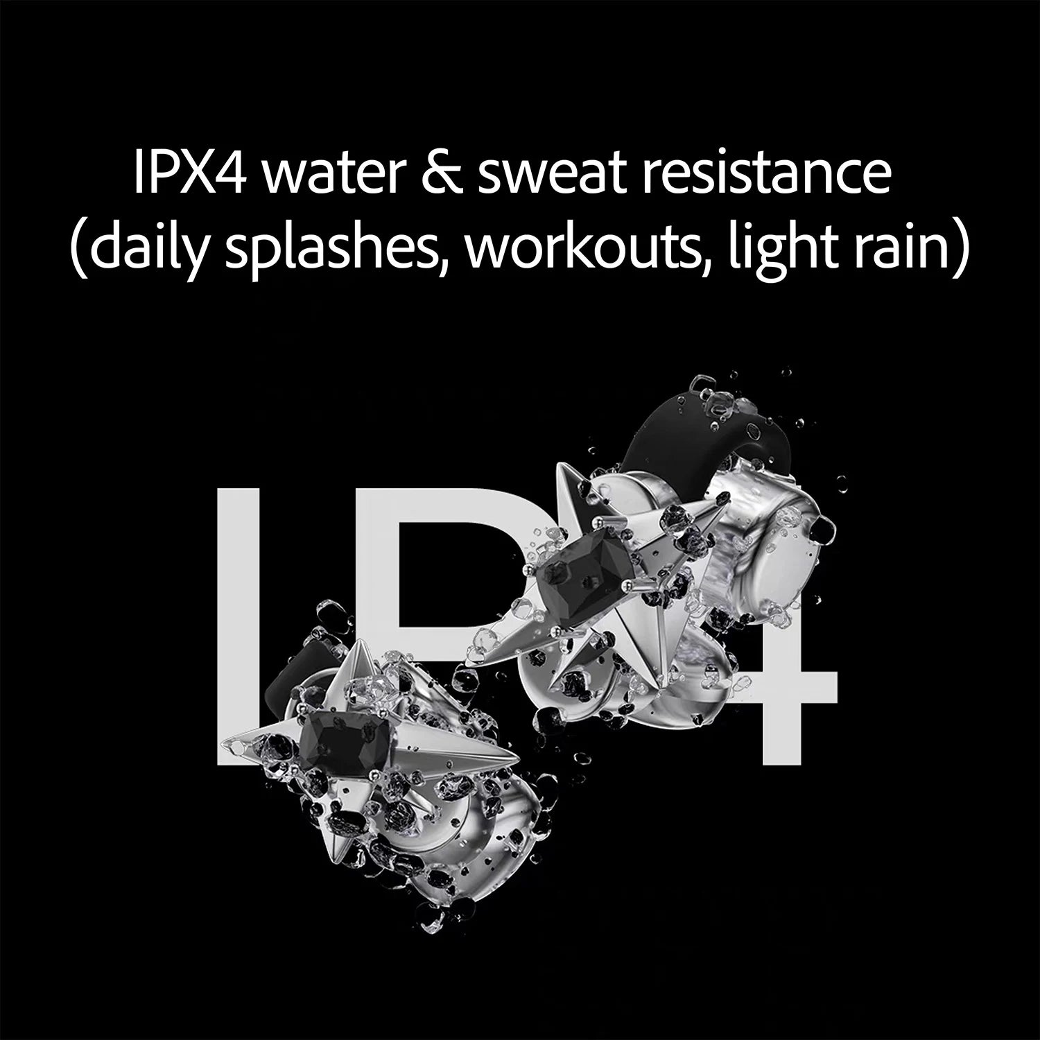 أوديت - سوار ساعة أبل مزدوج الخيوط مصنوع يدويًا من حجر الأمازونيت ولؤلؤ سواروفسكي