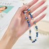 Kyanite & Clear Quartz Double-Strand Band with 14K Gold-Plated Accents