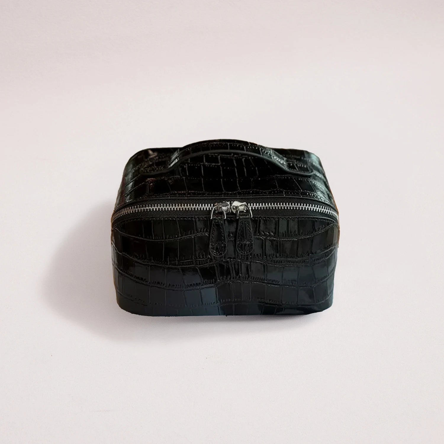 Matin de Chloris - Funda para teléfono MagSafe con ranura para tarjetas y rayas celadón