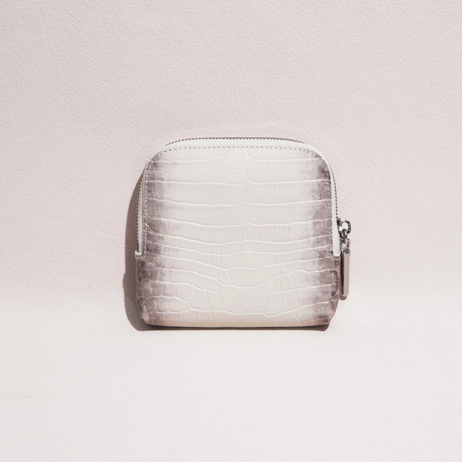 Matin de Chloris - Funda para teléfono MagSafe con ranura para tarjetas y rayas celadón