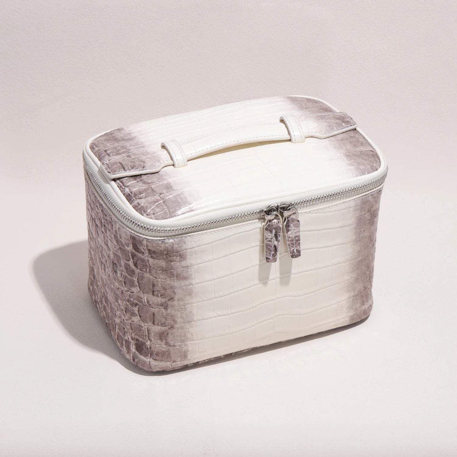 Matin de Chloris - Funda para teléfono MagSafe con ranura para tarjetas y rayas celadón