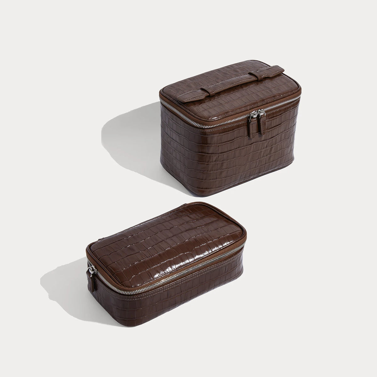 Matin de Chloris - Coque Téléphone MagSafe avec Fente Carte à Rayures Céladon
