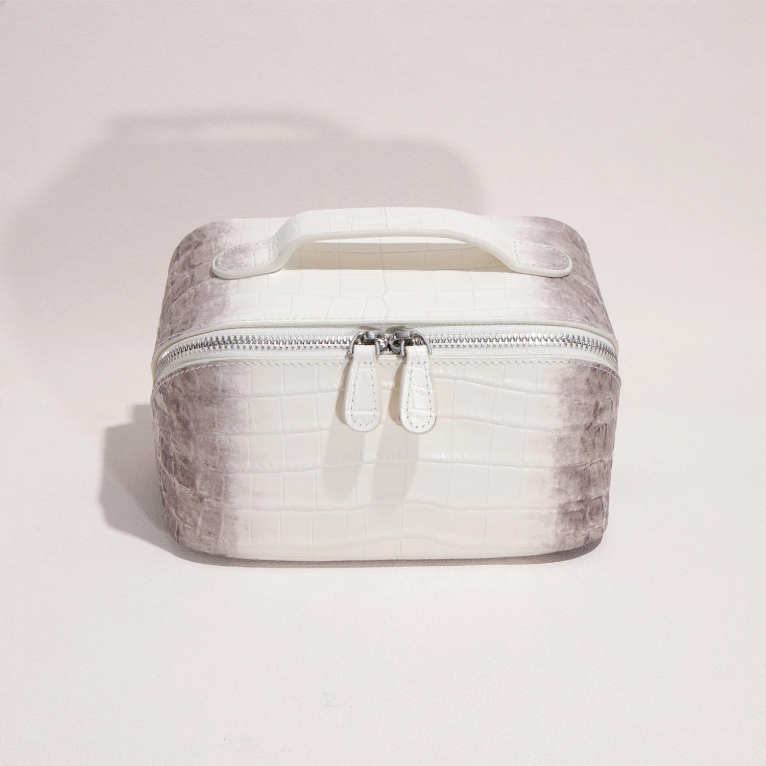 Croc-Embossed Leather