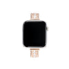 Elegant Crystal-Embellished Apple Watch Band