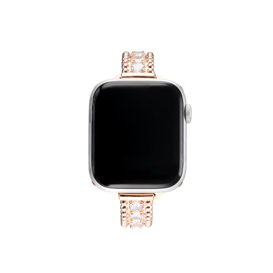 Elegant Crystal-Embellished Apple Watch Band