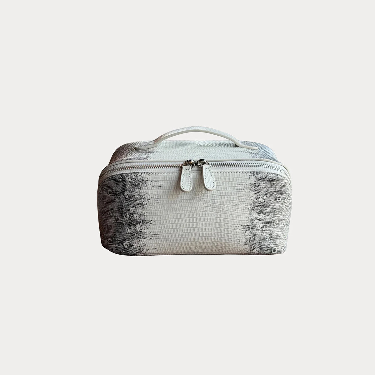 Aurelia Valise – Lizard-Embossed Top-Grain Cowhide Vanity Bag