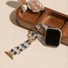 Celestial Lapis & Ice Quartz Band