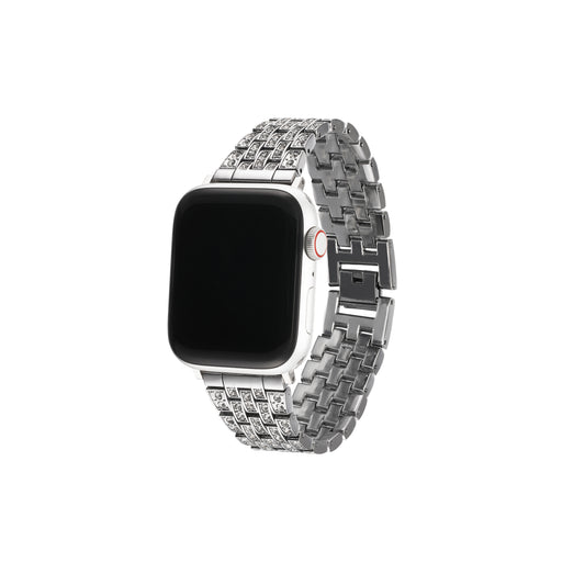 Prestige Rose Gold Crystal Apple Watch Band