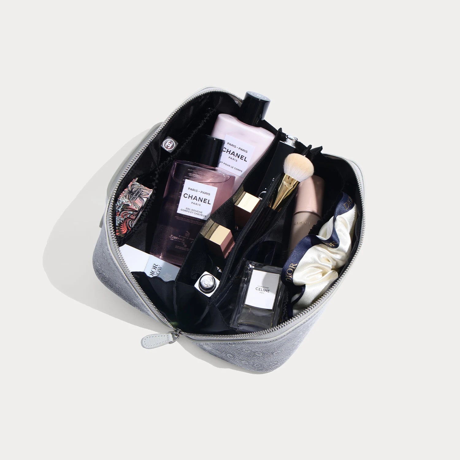 Aurelia Valise – Lizard-Embossed Top-Grain Cowhide Vanity Bag