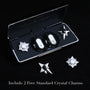 Interstella Crystal Aura Bluetooth Ear Jewelry Headphone with magnetic crystal accents, open-ear design, and jewelry-inspired finish