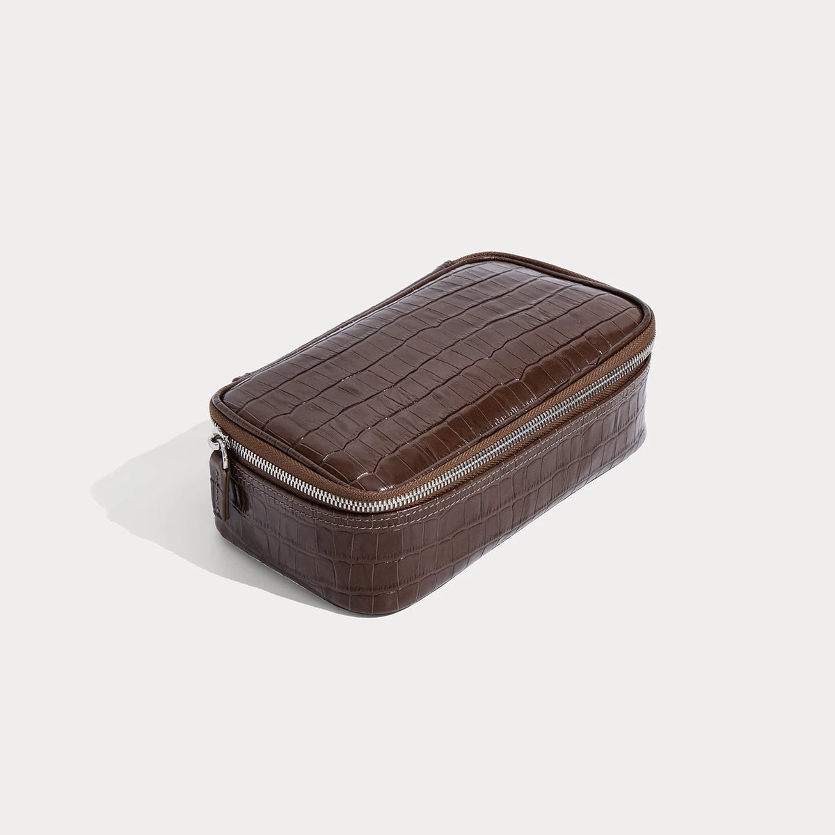 Matin de Chloris - Coque Téléphone MagSafe avec Fente Carte à Rayures Céladon