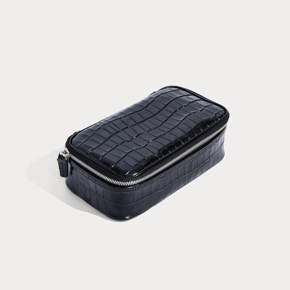 Matin de Chloris - Coque Téléphone MagSafe avec Fente Carte à Rayures Céladon