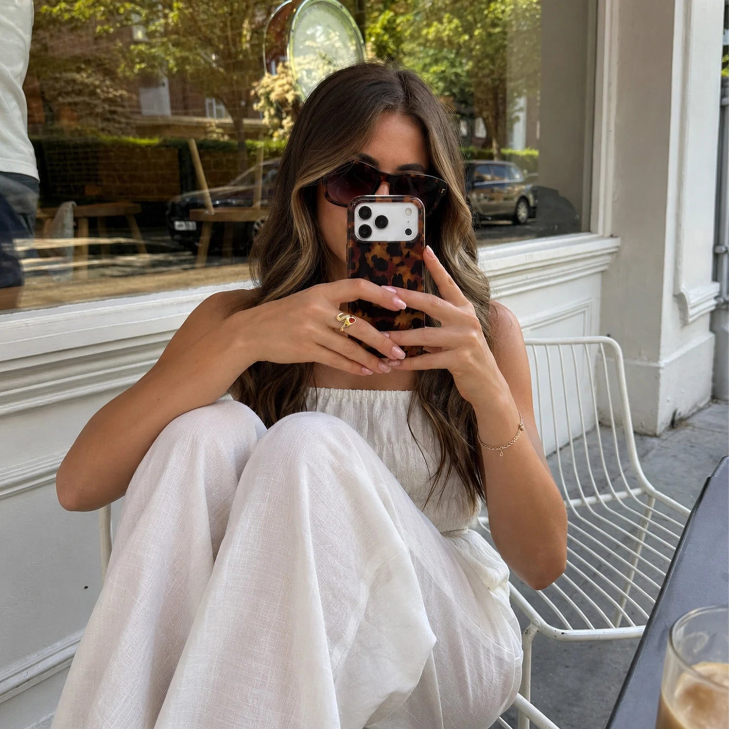 Diana Nocturne – Tortoiseshell Leopard Phone Case