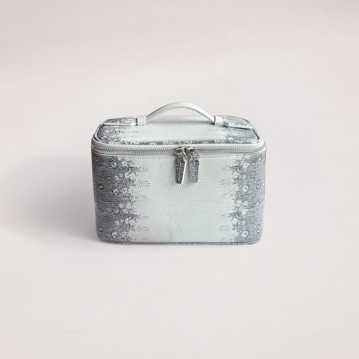 Aurelia Porticus – Lizard-Embossed Top-Grain Cowhide Vanity Bag