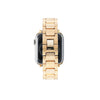 Exquisite Rose Gold Crystal-Embellished Apple Watch Band