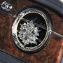 Luxury car fragrance diffuser with four included fragrance tablets