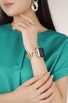Exquisite Gold Chain Apple Watch Band