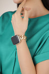 Exquisite Gold Chain Apple Watch Band