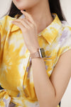 Prestige Rose Gold Crystal Apple Watch Band