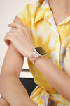 Prestige Rose Gold Crystal Apple Watch Band
