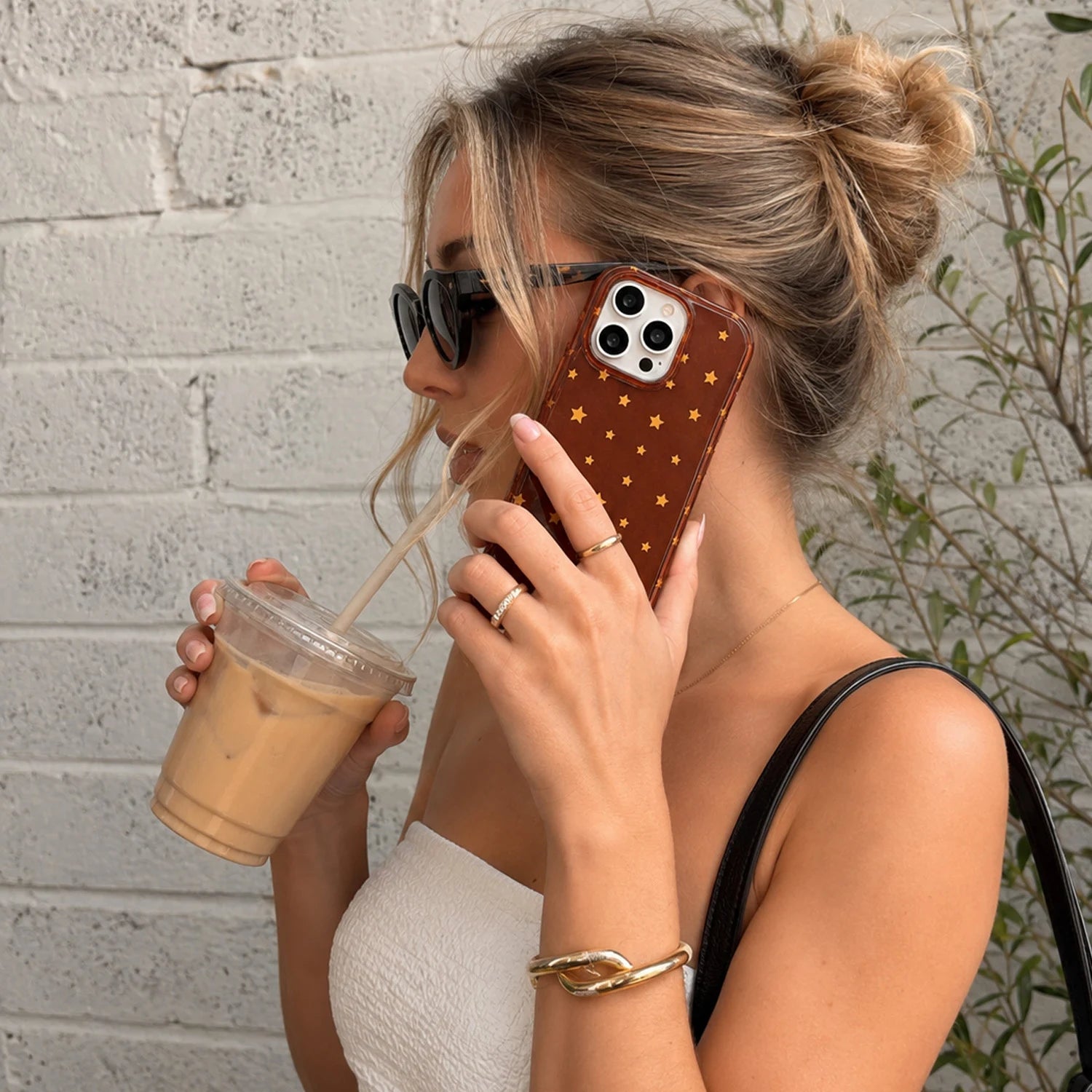 Aurelia Stellata - Gilded Star Phone Case