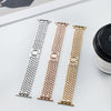 Elegant Gold & Crystal Apple Watch Band