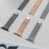 Prestige Rose Gold Crystal Apple Watch Band