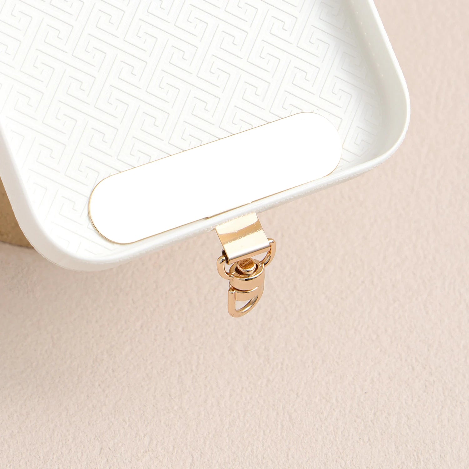 أوديت - سوار ساعة أبل مزدوج الخيوط مصنوع يدويًا من حجر الأمازونيت ولؤلؤ سواروفسكي