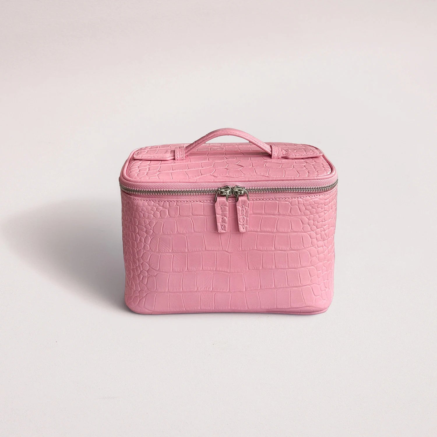 Aurelia Specchiere – Croc-Embossed Vanity Bag