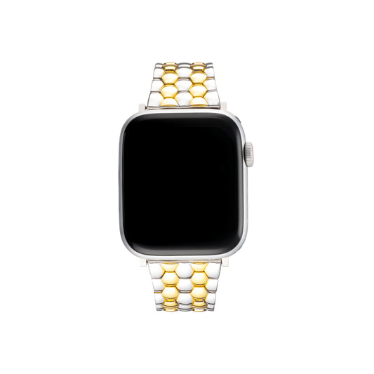 Sophisticated Gold Mesh Apple Watch Band