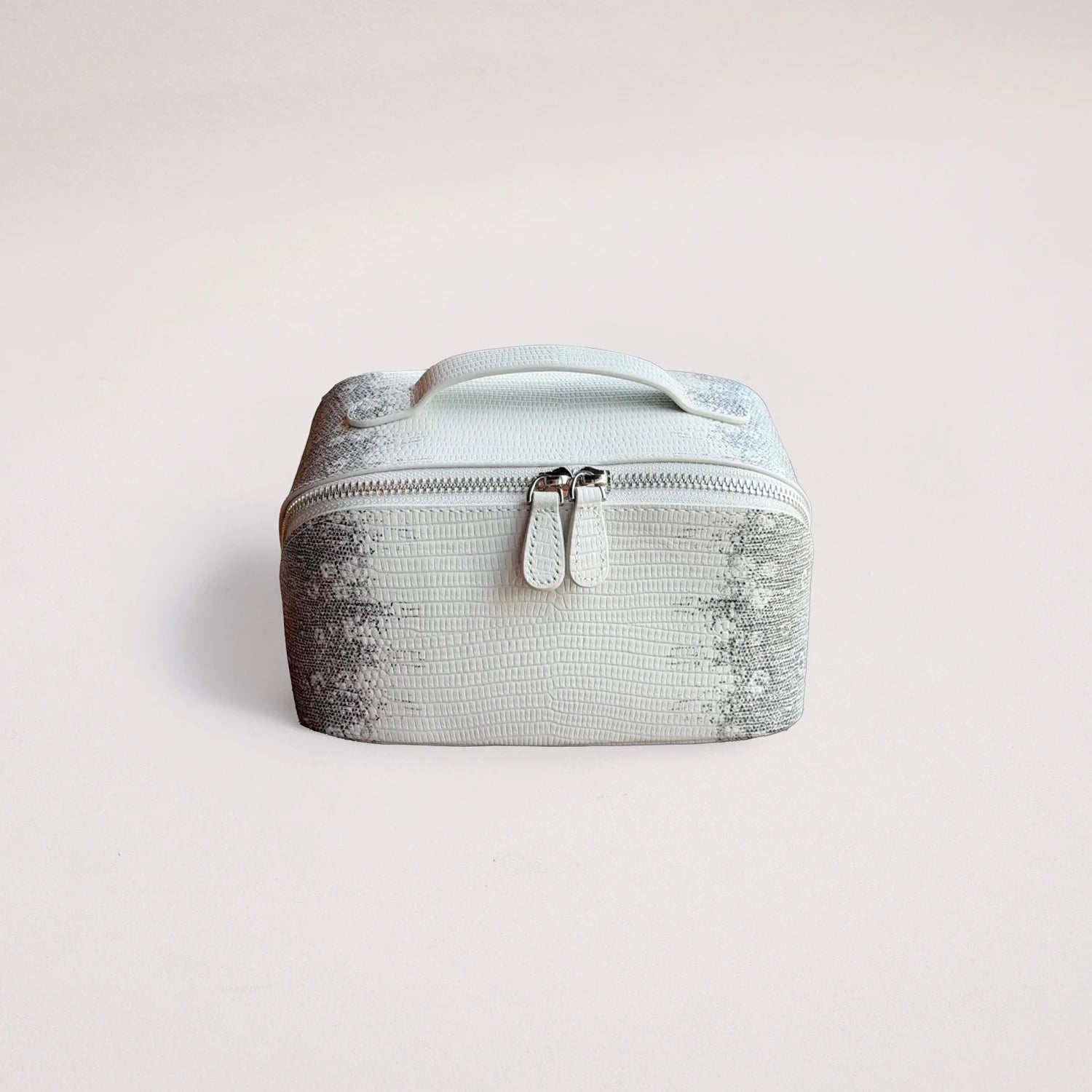 Matin de Chloris - Coque Téléphone MagSafe avec Fente Carte à Rayures Céladon