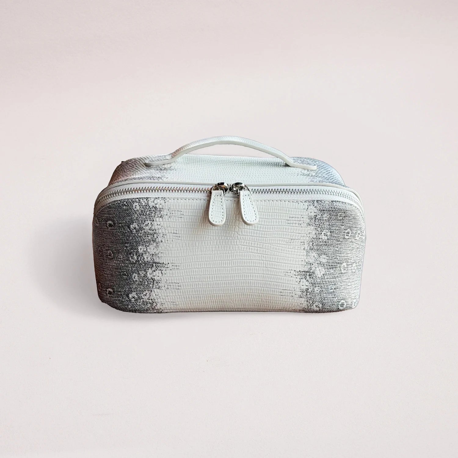 Matin de Chloris - Coque Téléphone MagSafe avec Fente Carte à Rayures Céladon