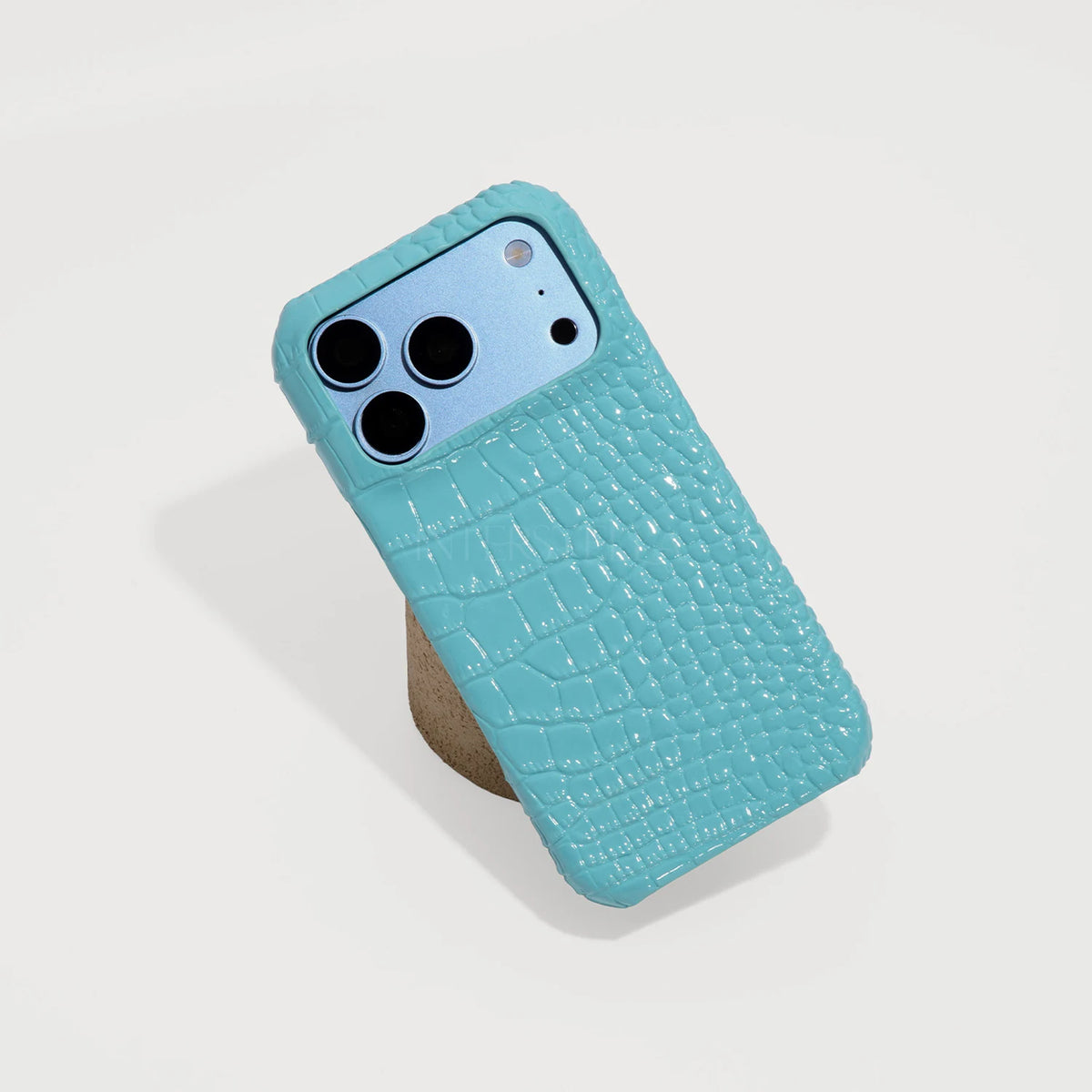 Niloticus Imperium - Coque téléphone en cuir embossé crocodile