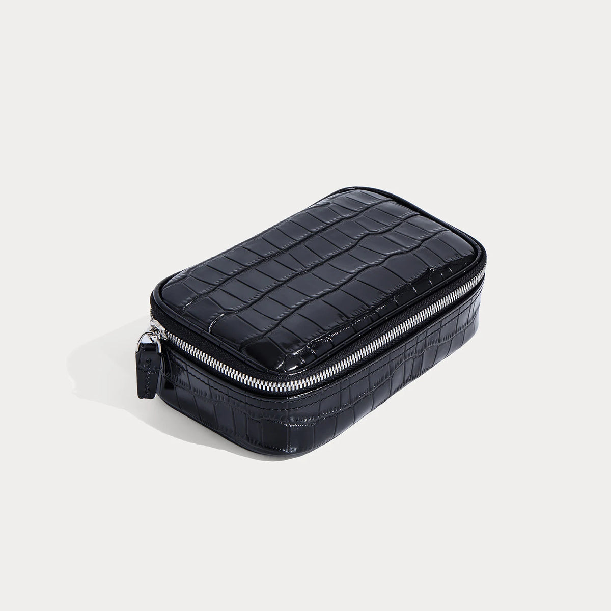 Matin de Chloris - Coque Téléphone MagSafe avec Fente Carte à Rayures Céladon